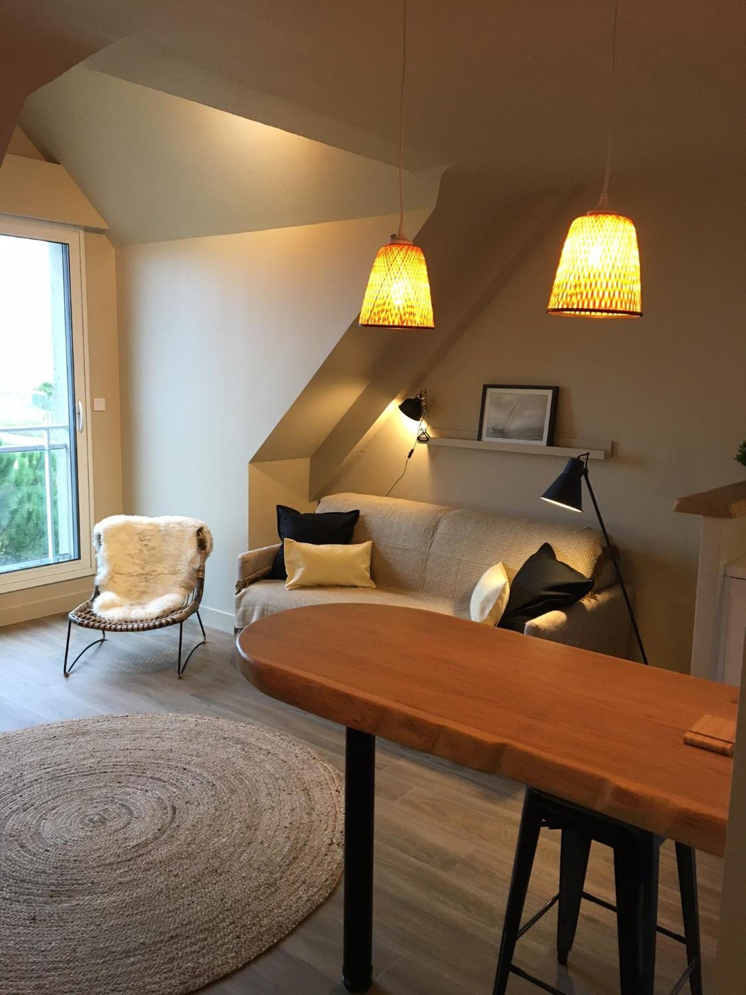 Appart-Studios Vue Mer Panoramique St Guenole Cote Mer Penmarcʼh 외부 사진