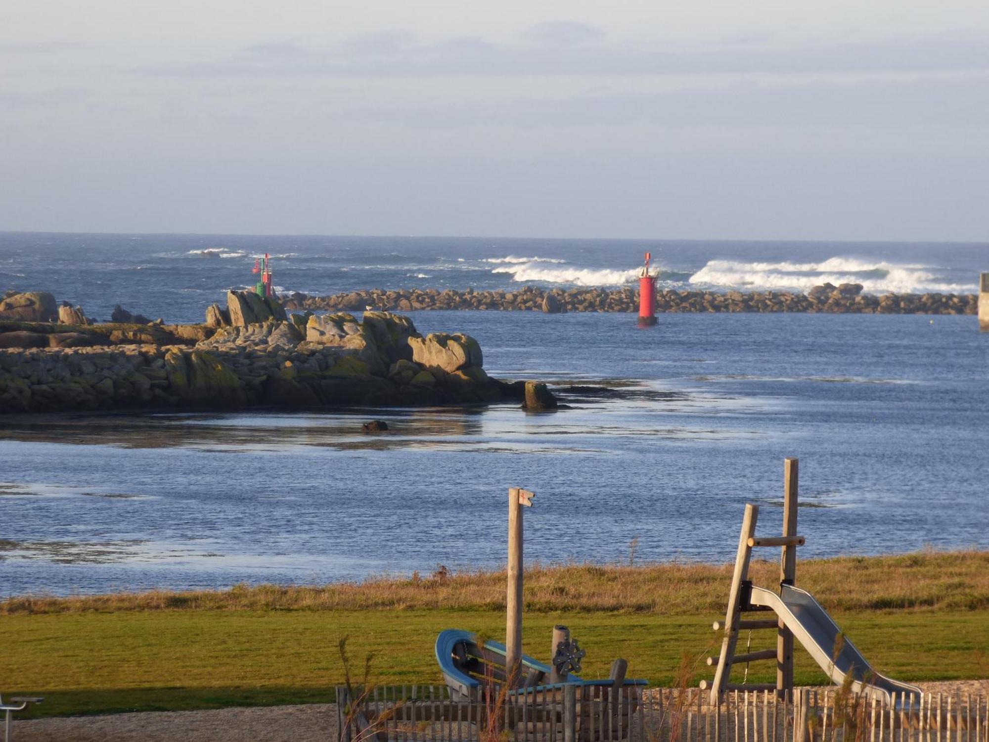 Appart-Studios Vue Mer Panoramique St Guenole Cote Mer Penmarcʼh 객실 사진